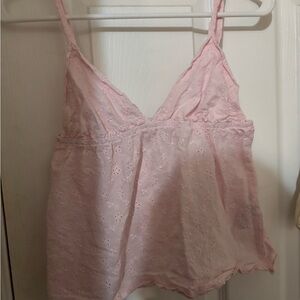 Edikted Light Pink Floral Blouse